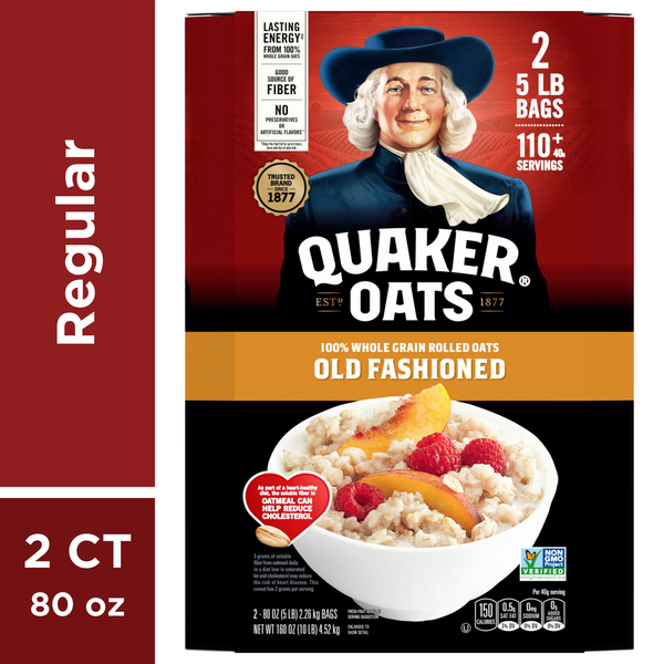 3 Quaker Oats packs, 10 lb each