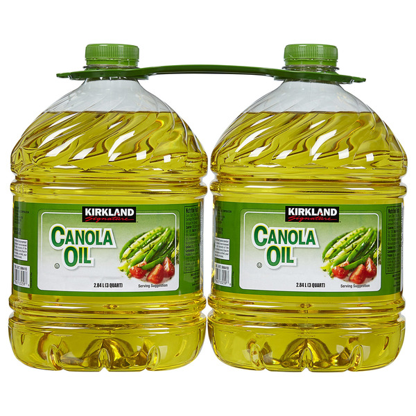 4 Kirkland Canola Oil units, 2 bottles each