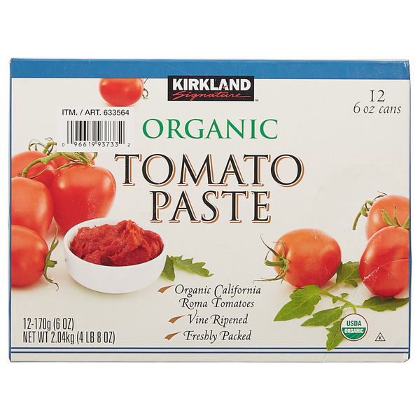 3 Kirkland Tomato Paste boxes